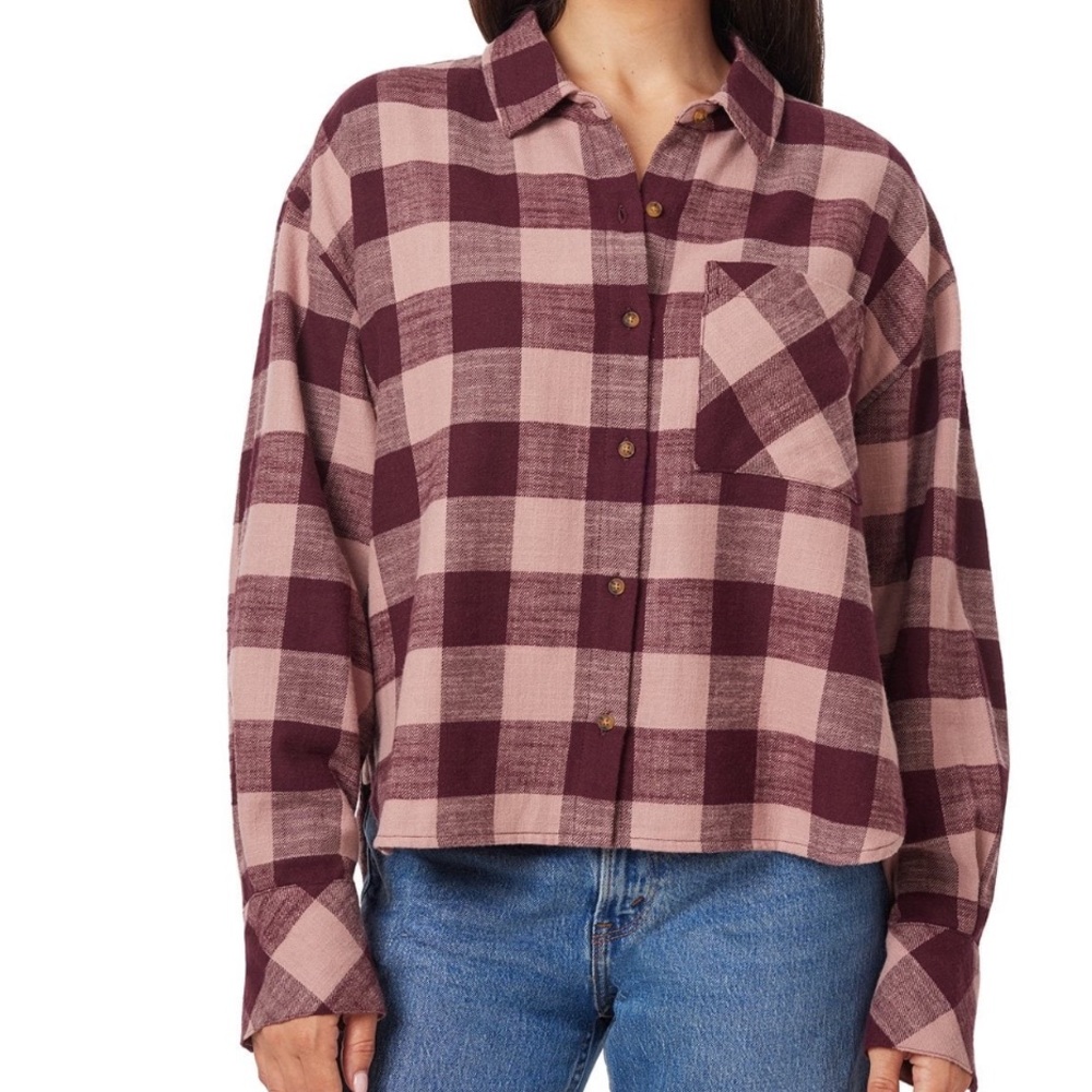 Scotch & Soda Buffalo Print Flannel Shirt